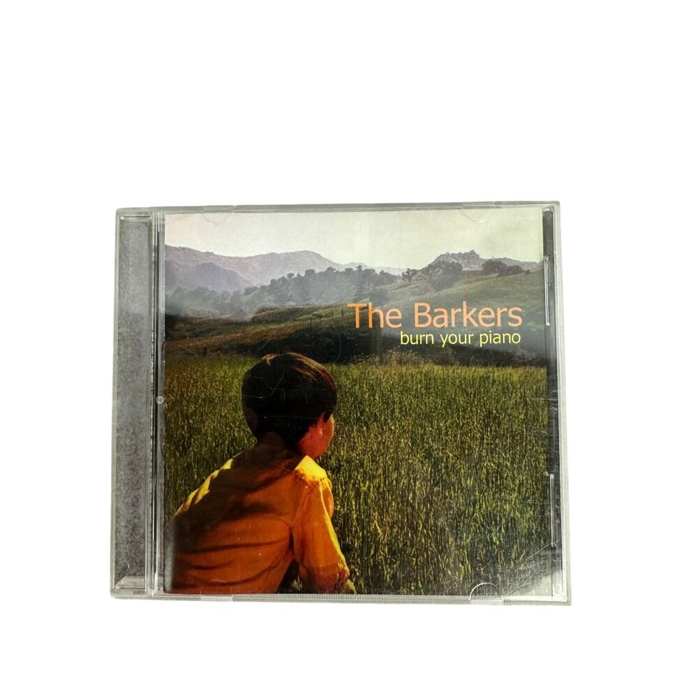 The Barkers Burn Your Piano 1999 CD Album Folk Pop 12 Tracks Good Condition